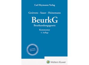 9783452298140 - BeurkG - Kommentar - Herbert Grziwotz Jörn Heinemann Konstantin Sauer Gebunden