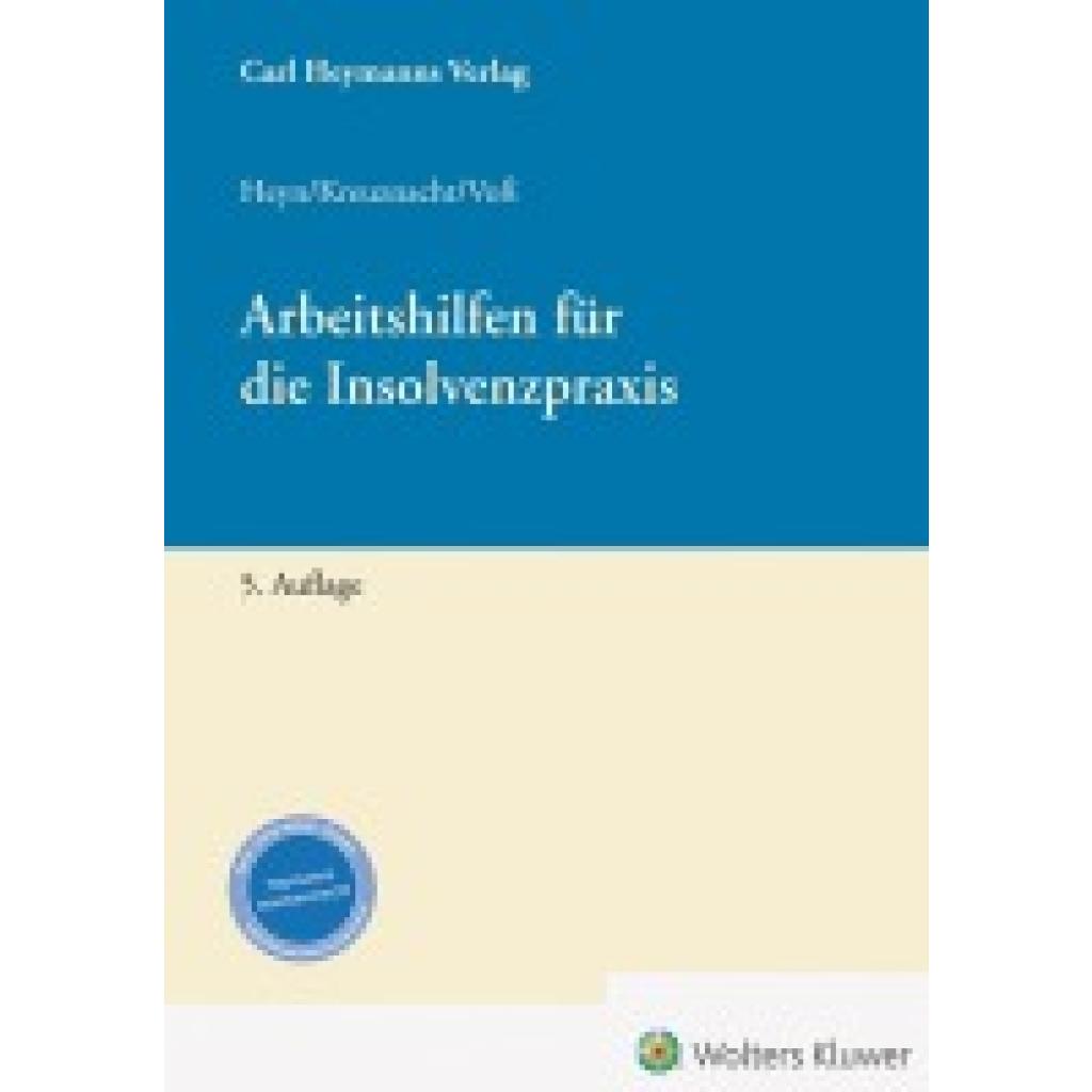9783452299857 - Heyn Michaela Arbeitshilfen für Insolvenzsachbearbeiter
