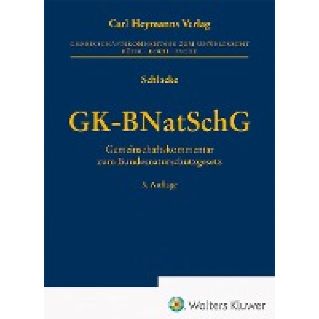 9783452300997 - GK-BNatSchG - Kommentar