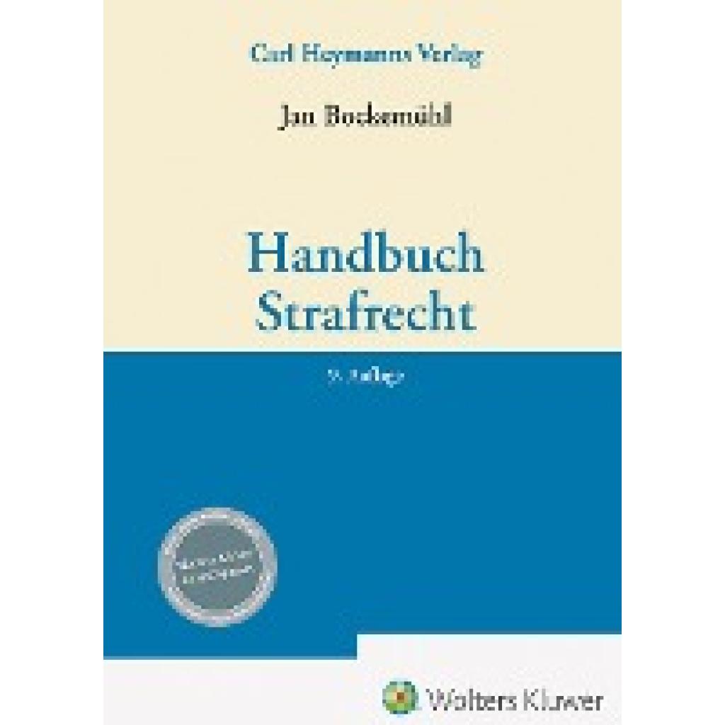 9783452301390 - Handbuch Strafrecht