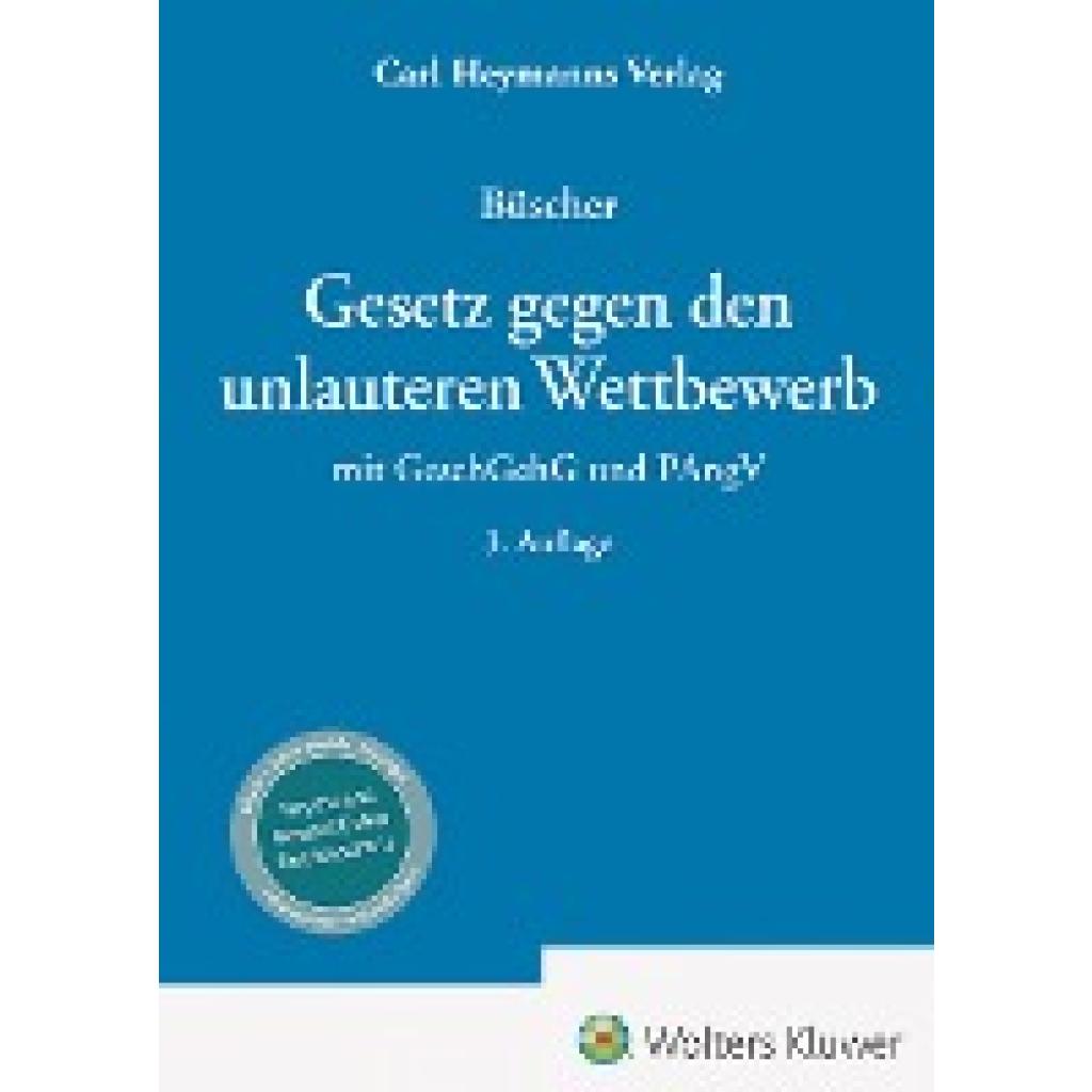 9783452302670 - Gesetz gegen den unlauteren Wettbewerb - Kommentar