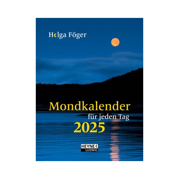 9783453239586 - Taschenkalender 23928 Mondkalender für jeden Tag blau 1 Tag   1 Seite 105x14cm 2025 9783453239586 Heyne