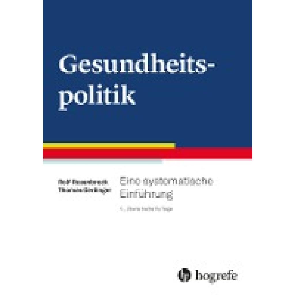 9783456859682 - Gerlinger Thomas Gesundheitspolitik