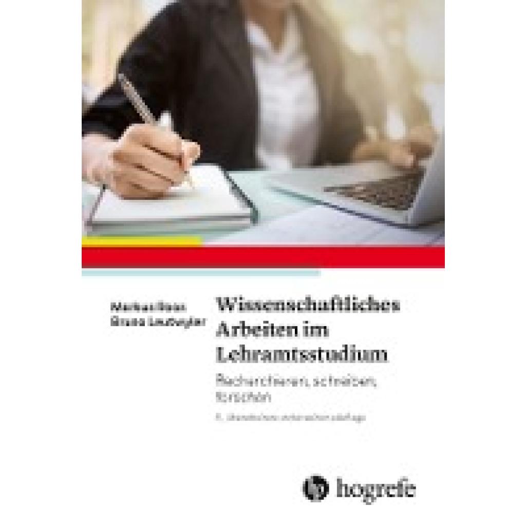 9783456862231 - Wissenschaftliches Arbeiten im Lehramtsstudium - Markus Roos Bruno Leutwyler Kartoniert (TB) 9783456862231 - Wissenschaftliches Arbeiten im Lehramtsstudium - Markus Roos Bruno Leutwyler Kartoniert (TB)