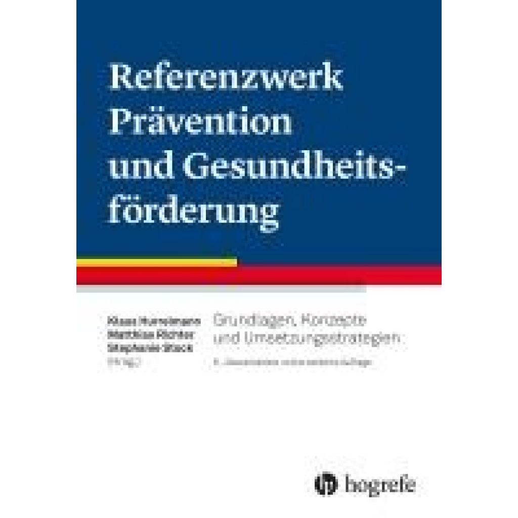 9783456863504 - Referenzwerk Prävention und Gesundheitsförderung