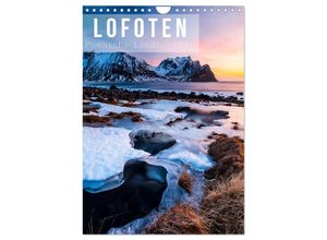 9783457003473 - Lofoten Poetische Landschaften (Wandkalender 2025 DIN A4 hoch) CALVENDO Monatskalender