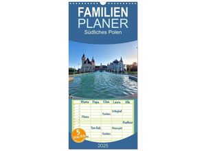 9783457133675 - Familienplaner 2025 - Südliches Polen mit 5 Spalten (Wandkalender 21 x 45 cm) CALVENDO