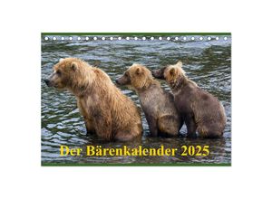 9783457135167 - Der Bärenkalender 2025 CH-Version (Tischkalender 2025 DIN A5 quer) CALVENDO Monatskalender