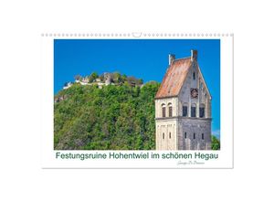 9783457136454 - Festungsruine Hohentwiel im schönen Hegau (Wandkalender 2025 DIN A3 quer) CALVENDO Monatskalender