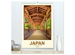 9783457136980 - Japan - Moderne mit Religion (hochwertiger Premium Wandkalender 2025 DIN A2 hoch) Kunstdruck in Hochglanz