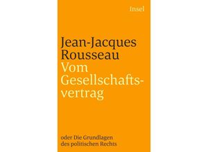 9783458343066 - Vom Gesellschaftsvertrag oder Grundlagen des politischen Rechts - Jean-Jacques Rousseau Taschenbuch