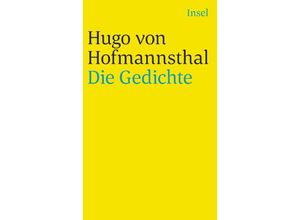 9783458343233 - Hofmannsthal Hugo von - GEBRAUCHT Die Gedichte (insel taschenbuch) - Preis vom 15112023 060513 h