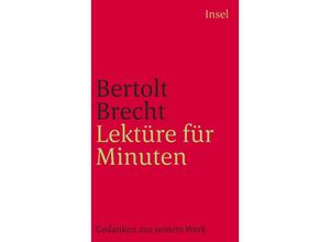 9783458345640 - Lektüre für Minuten - Bertolt Brecht Taschenbuch