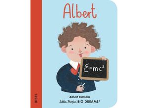 9783458643975 - Little People Big Dreams   Albert Einstein - María Isabel Sánchez Vegara Pappband