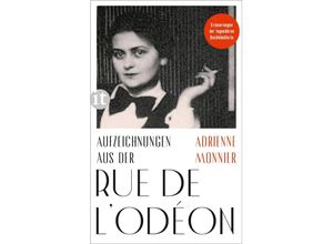 9783458683148 - Aufzeichnungen aus der Rue de lOdéon - Adrienne Monnier Taschenbuch