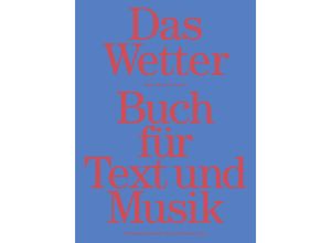 9783462005097 - Das Wetter Buch für Text und Musik Kartoniert (TB)