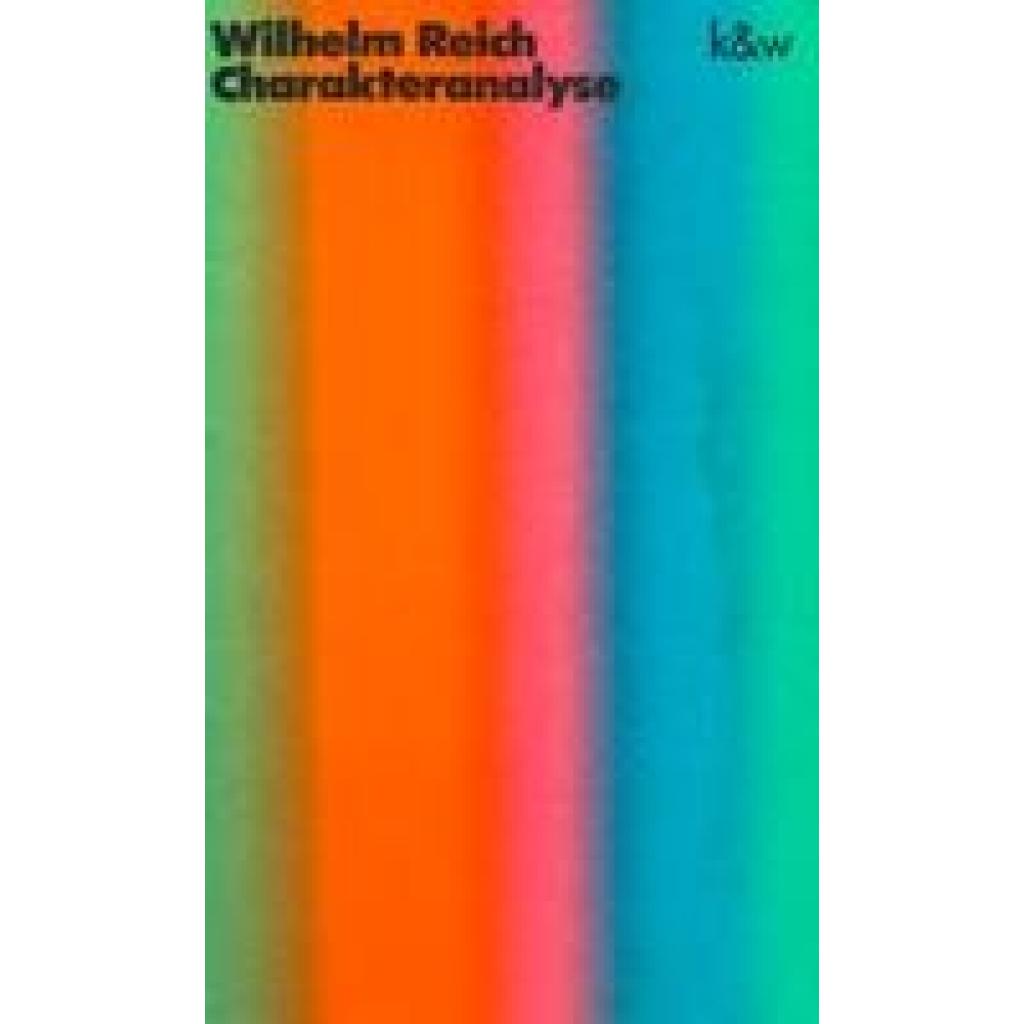 9783462019827 - Reich Wilhelm Charakteranalyse