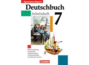 9783464603598 - Christl Ostertag - GEBRAUCHT Deutschbuch - Gymnasium Bayern 7 Jahrgangsstufe - Arbeitsheft mit Lösungen Sprach- und Lesebuch - Preis vom 02062023 050629 h