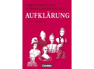 9783464611463 - Arbeitshefte zur Literaturgeschichte - Texte - Übungen   Arbeitshefte zur Literaturgeschichte - Texte - Übungen - Reinhard Lindenhahn Kartoniert (TB)