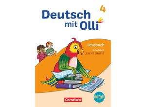 9783464802663 - Deutsch mit Olli   Deutsch mit Olli - Lesen 2-4 - Ausgabe 2021 - 4 Schuljahr Kartoniert (TB)