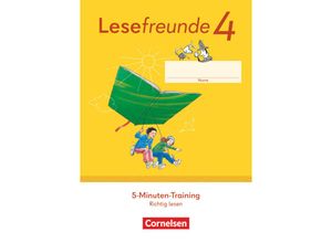 9783464802977 - Lesefreunde - Lesen - Schreiben - Spielen - Östliche Bundesländer und Berlin - Ausgabe 2022 - 4 Schuljahr Kartoniert (TB)