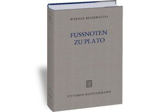 9783465037132 - Fußnoten zu Plato - Werner Beierwaltes Leinen