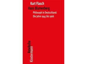 9783465043799 - Hans Blumenberg - Kurt Flasch Kartoniert (TB)