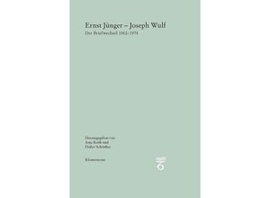 9783465043805 - Ernst Jünger - Joseph Wulf - Ernst Jünger Joseph Wulf Kartoniert (TB)