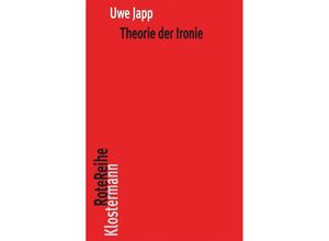 9783465045717 - Theorie der Ironie - Uwe Japp Taschenbuch