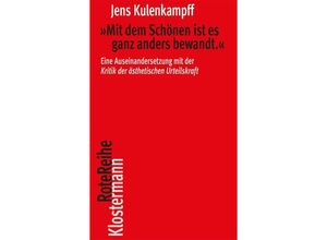 9783465045830 - Mit dem Schönen ist es ganz anders bewandt - Jens Kulenkampff Taschenbuch