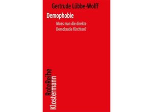 9783465046134 - Demophobie   RoteReihe Bd151 - Gertrude Lübbe-Wolff Kartoniert (TB)