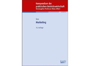 9783470512785 - Kompendium der praktischen Betriebswirtschaft   Marketing - Hans Chr Weis Kartoniert (TB)