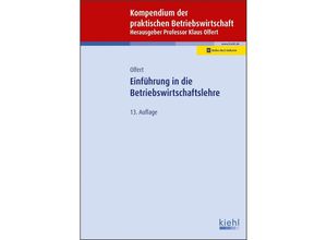 9783470649436 - Einführung in die Betriebswirtschaftslehre - Klaus Olfert Kartoniert (TB)