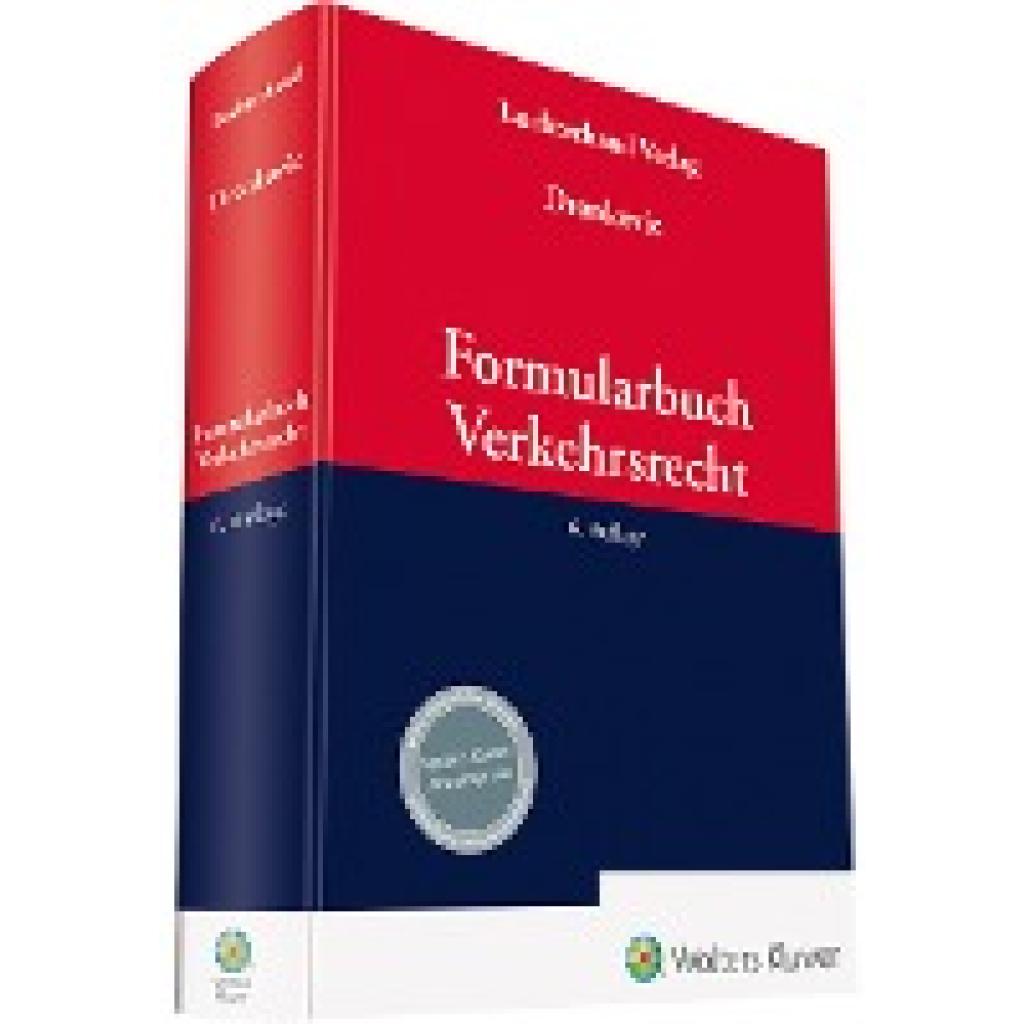 9783472097402 - Formularbuch Verkehrsrecht