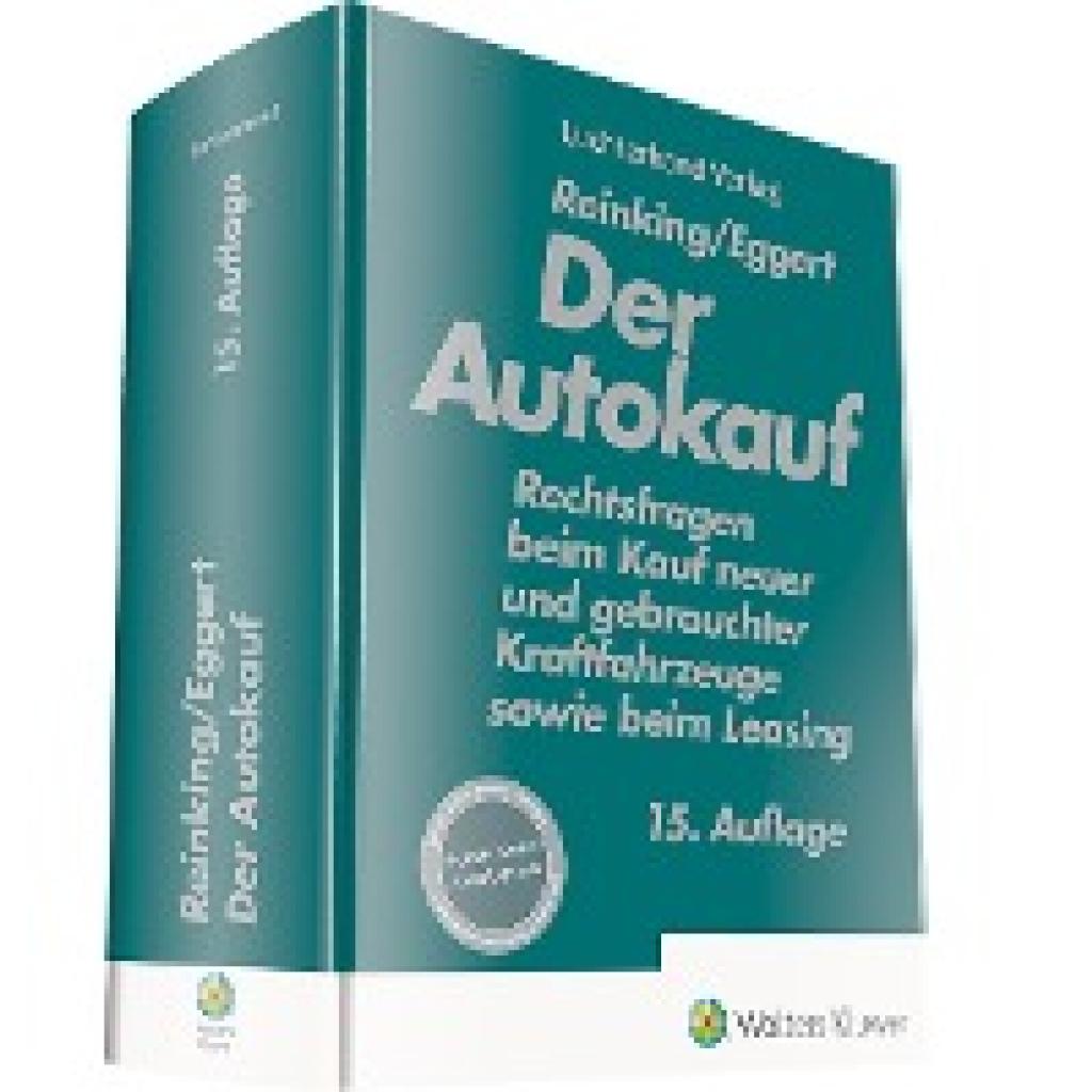 9783472097426 - Eggert Christoph Der Autokauf