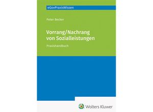 9783472097938 - Vorrang   Nachrang von Sozialleistungen - Peter Becker Gebunden