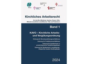 9783472098270 - Kirchliches Arbeitsrecht Band 1 - KAVO Kartoniert (TB)