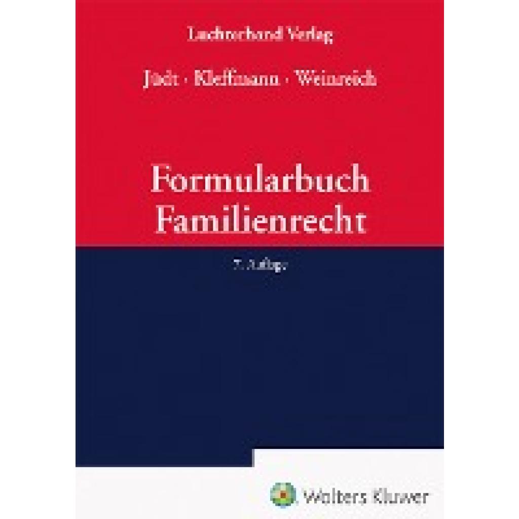 9783472110361 - Formularbuch Familienrecht