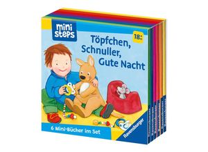 9783473302888 - ministeps Bücher   ministeps Mein erster Bücher-Würfel Töpfchen Schnuller Gute Nacht (Bücher-Set) - Ava-Barb Yaga Pappband