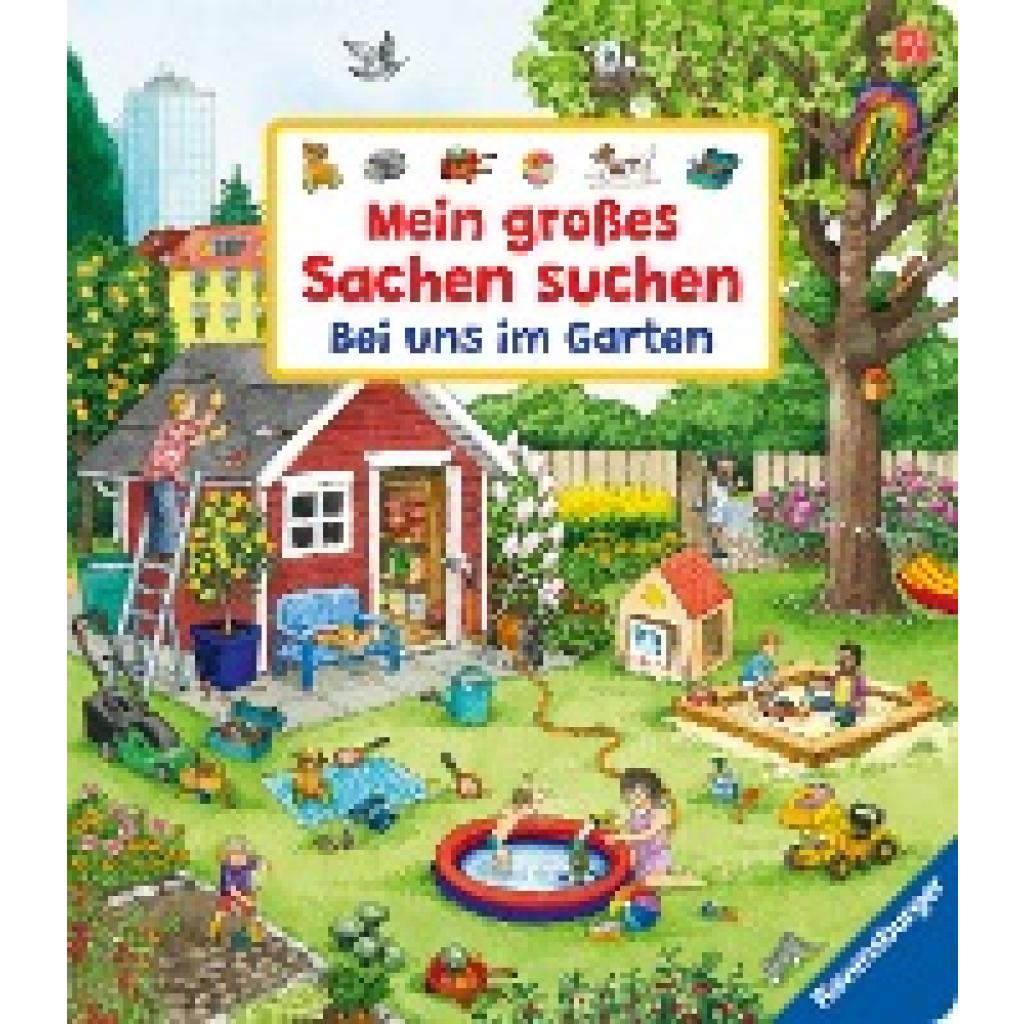 9783473418459 - Gernhäuser Susanne Mein großes Sachen suchen Bei uns im Garten