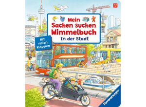 9783473418824 - Mein Sachen suchen Wimmelbuch In der Stadt - Susanne Gernhäuser Pappband