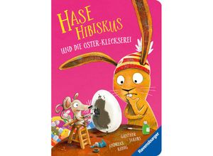 9783473419104 - Hase Hibiskus Die Oster-Kleckserei - Andreas König Pappband