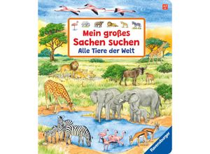 9783473419111 - Mein großes Sachen suchen Alle Tiere der Welt - Susanne Gernhäuser Pappband