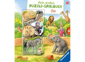 9783473436538 - Anne Möller - GEBRAUCHT Mein großes Puzzle-Spielbuch Zoo - Preis vom 02062023 050629 h