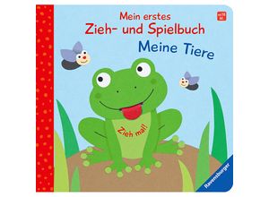 9783473438327 - Mein erstes Zieh- und Spielbuch Meine Tiere - Sandra Grimm Kartoniert (TB)