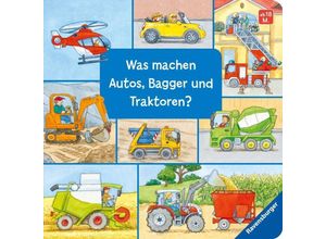 9783473438747 - Susanne Gernhäuser - GEBRAUCHT Was machen Autos Bagger und Traktoren? - Preis vom 03102023 050115 h