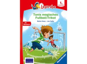 9783473463169 - Leserabe - 1 Lesestufe   Tonis magisches Fußball-Trikot - lesen lernen mit dem Leserabe - Erstlesebuch - Kinderbuch ab 6 Jahren - Lesen lernen 1 Klasse Jungen und Mädchen (Leserabe 1 Klasse) - Meike Haas Gebunden