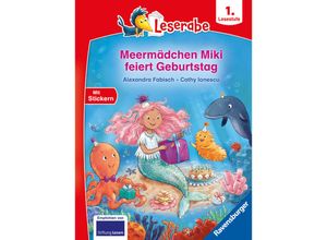 9783473463435 - Meermädchen Miki feiert Geburtstag - Lesen lernen mit dem Leseraben - Erstlesebuch - Kinderbuch ab 6 Jahren - Lesenlernen 1 Klasse Mädchen und Jungen (Leserabe 1 Klasse) - Alexandra Fabisch Gebunden