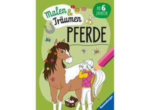 9783473489190 - Ravensburger Pferde - malen und träumen - 24 Ausmalbilder für Kinder ab 6 Jahren - Motive für Pferde-Fans zum Entspannen Kartoniert (TB)