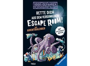 9783473526260 - 1000 Gefahren Der Adventskalender - Rette dich aus dem versunkenen Escape Room! - Thilo Taschenbuch